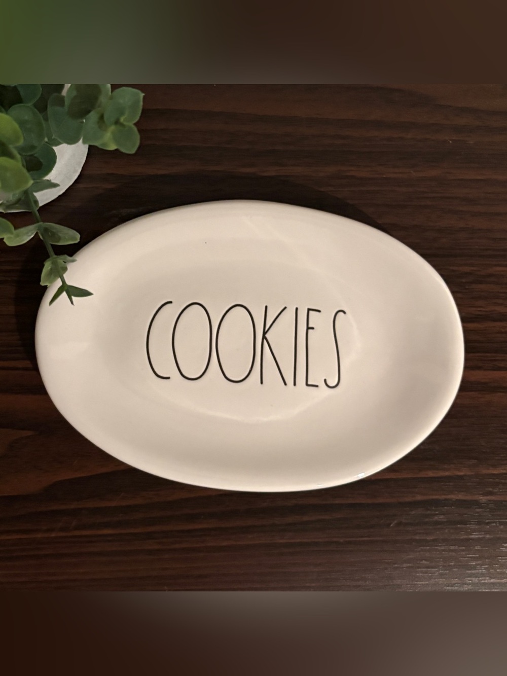 RAE DUNN COOKIES OVAL